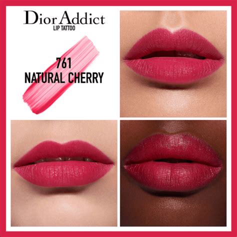 REVIEW Dior Addict Lip Tattoo, 761 Natural Cherry